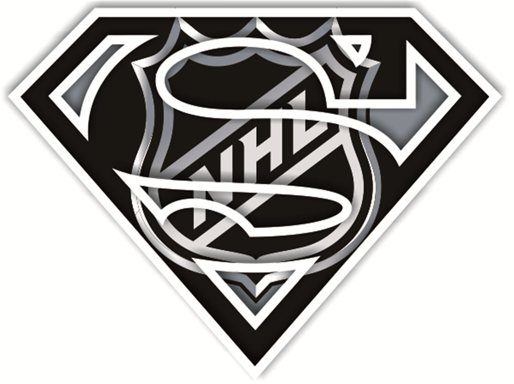 NHL Superman iron ons